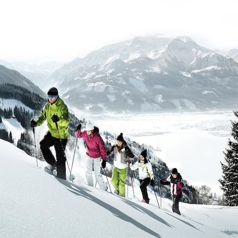 Hit the slopes with ease – the closest run is just one kilometre away