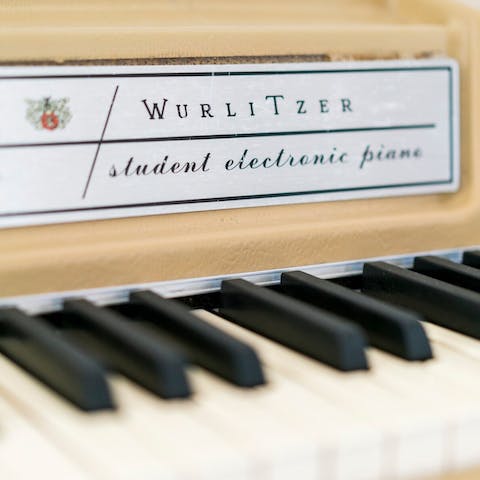 Play a tune on the vintage Wurlitzer