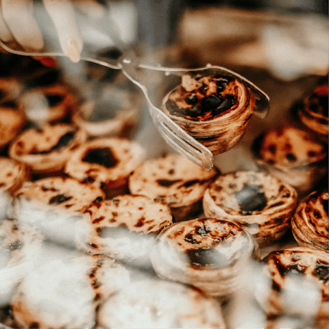 Make sure you try a pastel de nata – a real Portuguese delicacy