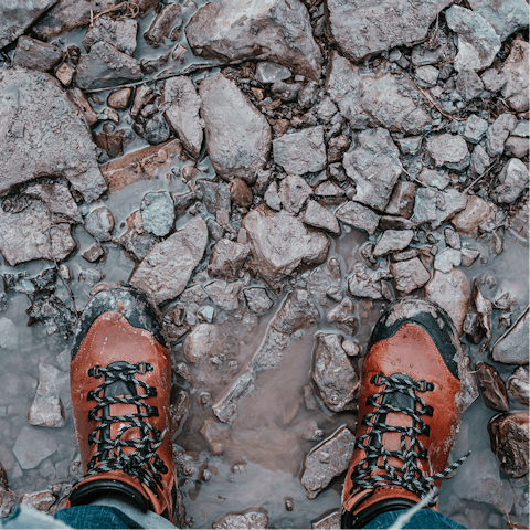 Lace up your boots and hit the hiking trails to explore the stunning landscapes