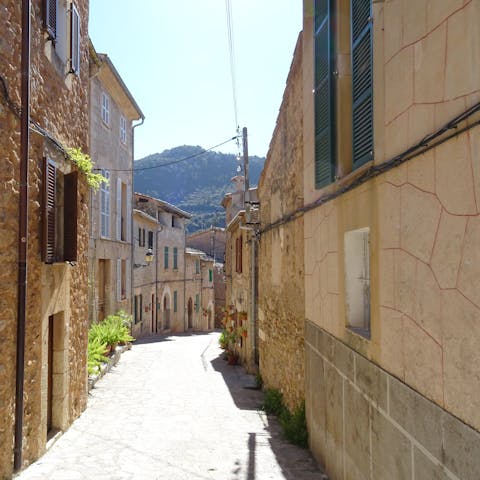 Explore the traditional town of Artà, 2 kilometres away