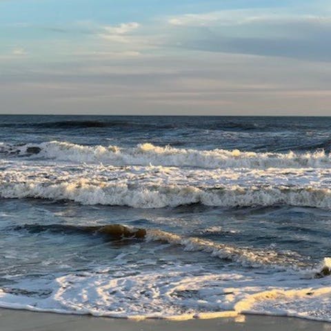 Hop in the car and drive to Quogue Village Beach, just eight minutes away