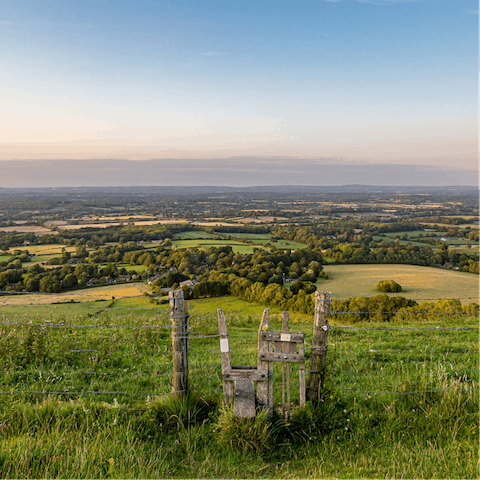 Pack your walking shoes and discover the beauty of the South Downs
