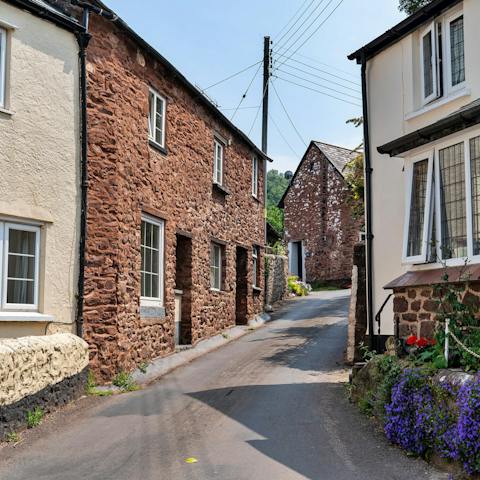 Stroll the lanes of Timberscombe right on your doorstep