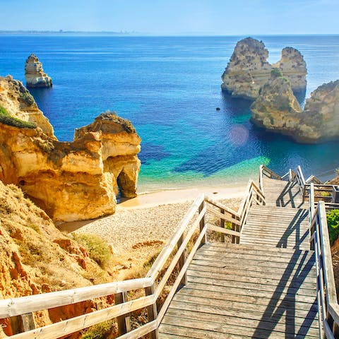 Fall in love with the amazing beaches of the Algarve