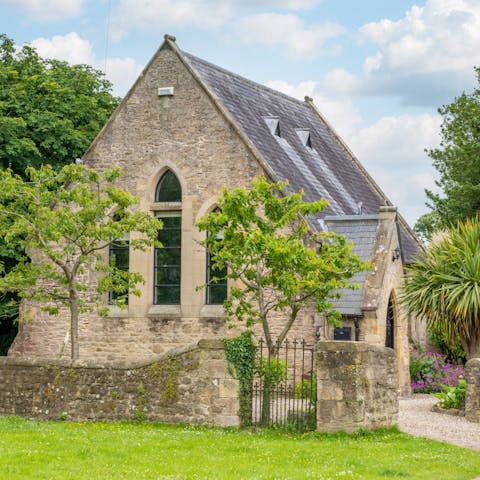 Stay in a breathtaking former Methodist chapel