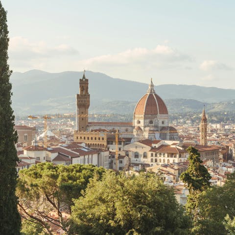 Soak up the magic of Florence while exploring the historic centre