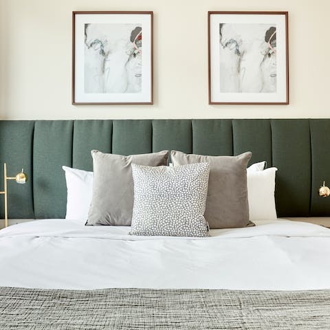 Wake up in the chic bedrooms feeling rested and ready for another day of Dublin sightseeing