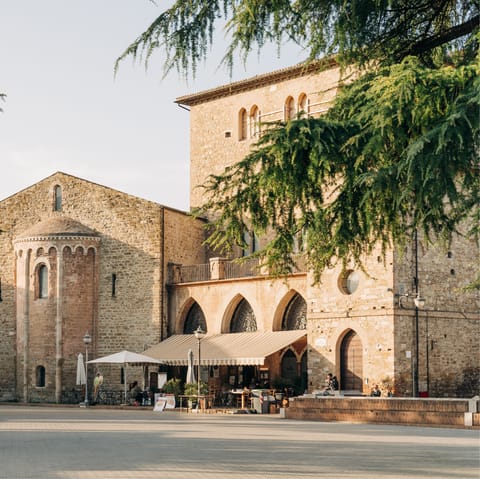 Head to the ancient town of Bevagna, located just a short drive away