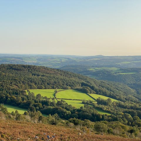 Discover the beauty of Dartmoor National Park as you hike the area, reachable by car