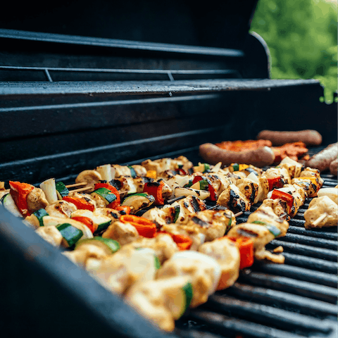Dine alfresco on mouth-watering dishes straight from the barbecue