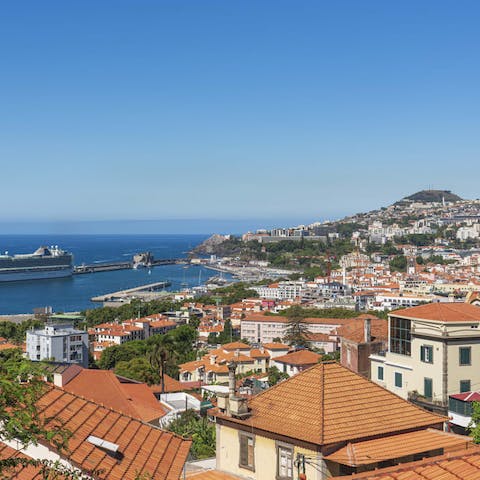 Enjoy the elevated views across Funchal from Santa Maria Maior