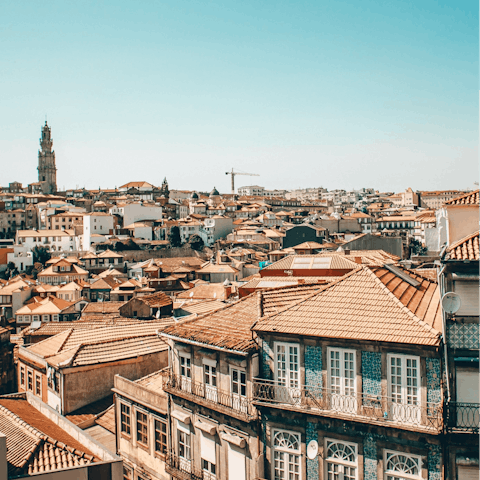 Experience the vibrant beauty of Porto from the historic old town 