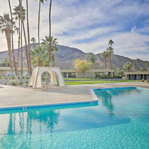 Enjoy a new morning routine with a dip in the pool