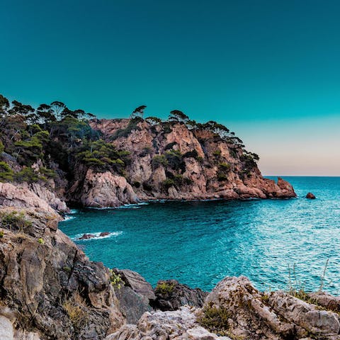 Drive 7 kilometres along the coast to beautiful Marbella