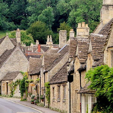 Visit the chocolate-box town of Burford for independent shops, galleries, cafes and restaurants three miles away