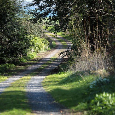 Take in the fresh air on meandering country strolls