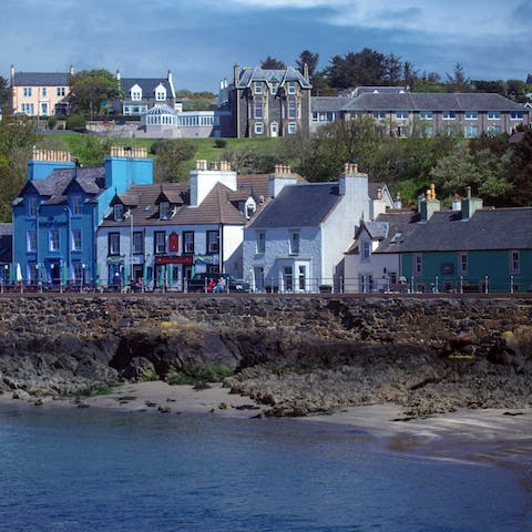 Explore the nearby harbour town of Portpatrick