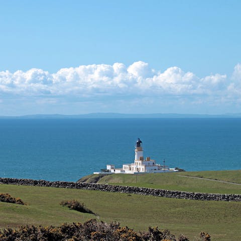 Visit Scotland's most southerly coast, The Mull of Galloway