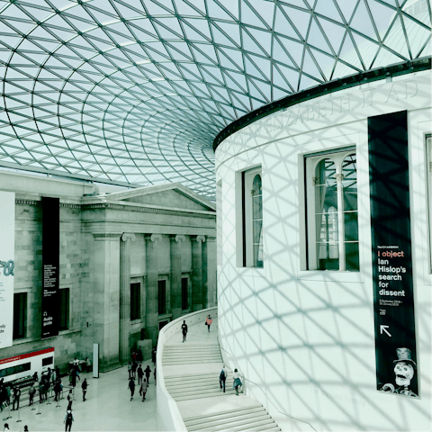 Visit the British Museum and wander through years of history
