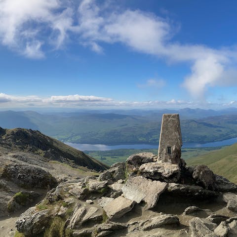 Bag a munro – the trail up Ben Lawers is a half-hour drive away