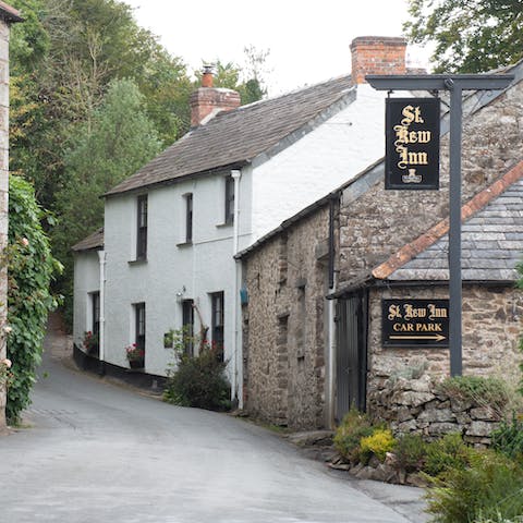 Try the food at the Kew Inn, featured in both the Michelin and Good Food guides