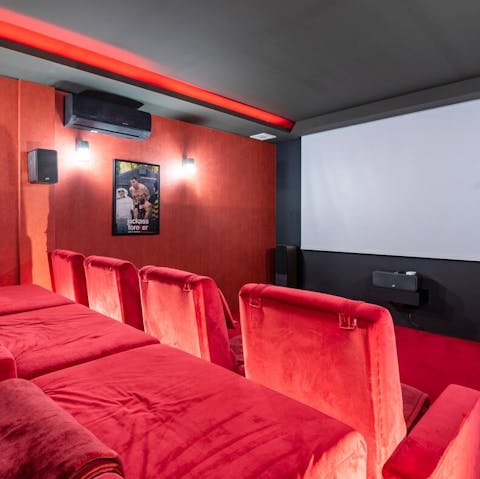 Gather everyone for a night at the movies without ever leaving your home 