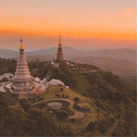 Immerse yourself in the mystical beauty of Chiang Mai and the surrounding mountains 