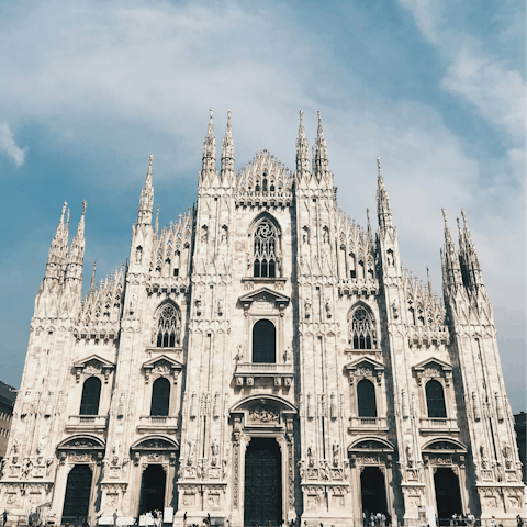 Hop on the metro and be at the Duomo in ten minutes flat