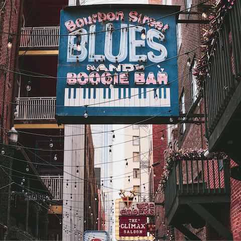 Listen to jazz on Bourbon Street – twenty-one minutes away on public transport