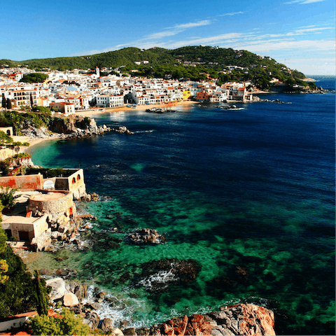 Explore the charming town of Llafranc and its Balearic coastline
