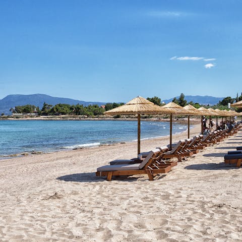 Soak up the magic of Greece from Panagitsa beach