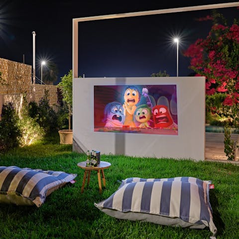 Enjoy a family movie night under the stars