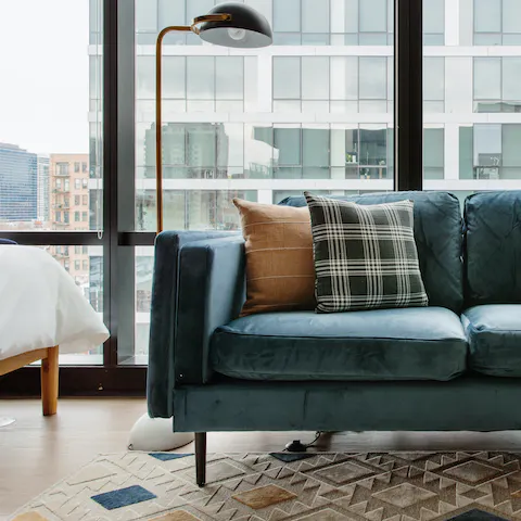 Enjoy some downtime after a day in the city – there's Chromecast TV ready to stream