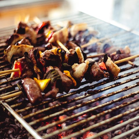 Grill some local ingredients for alfresco meals in summer