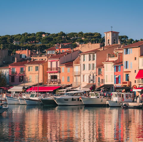 Head down to the Port de Cassis and watch the boats bob on the water