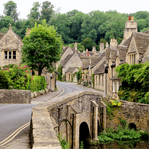 Soak up the charms of the Cotswolds, starting in Stroud (just a short drive away)