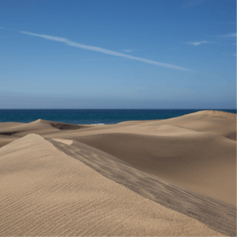 Make the ten-minute drive over to Maspalomas and visit the famous dunes