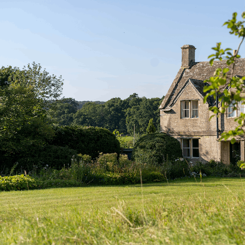 Hike out into the Cotswolds – you'll be out of town on foot in just twleve minutes