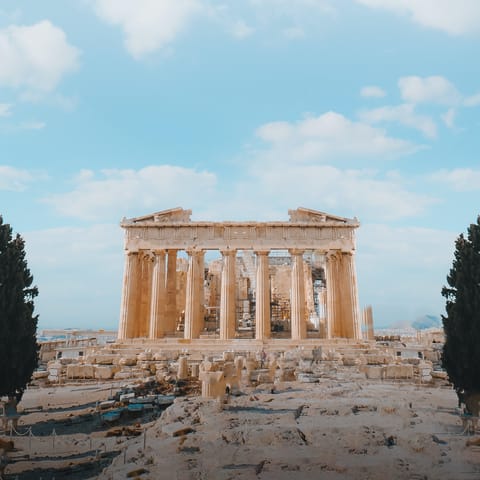 Visit the Acropolis of Athens, only a short walk away