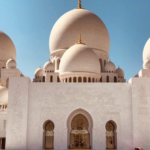 Visit the beautiful Grand Mosque, 11.3 kilometres away
