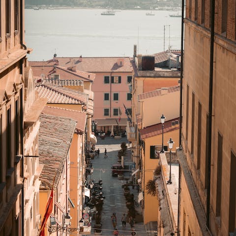 Wind your way through the historic streets of central Livorno