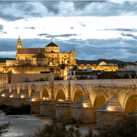 Get up to speed on the fascinating history of Córdoba, only thirty-five minutes' drive away