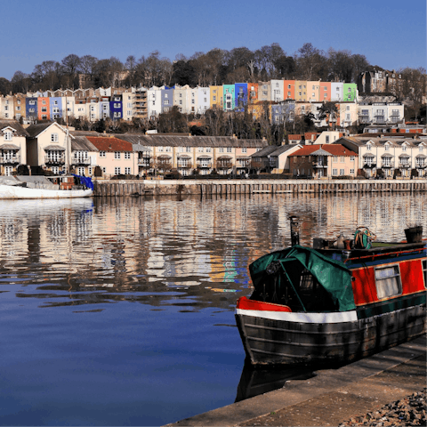 Mosey along the harbour with a morning coffee, it's just a two-minute walk away 