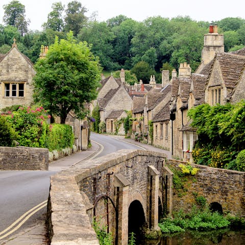 Spend an afternoon in idyllic Burford, less than a fifteen-minute drive away