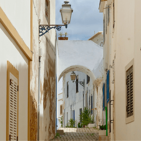 Wind your way through the picturesque streets of Albufeira