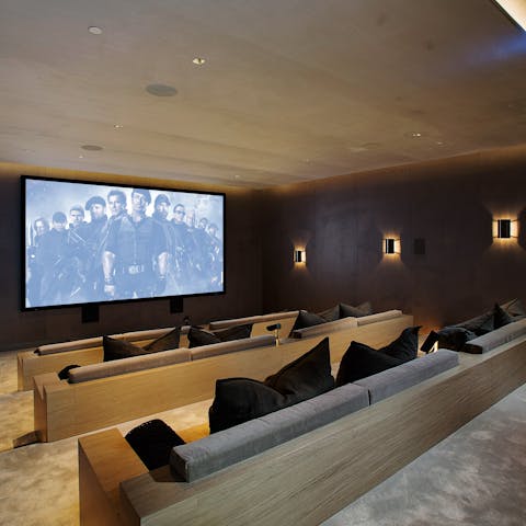 Prepare the popcorn and gather for a night at the movies