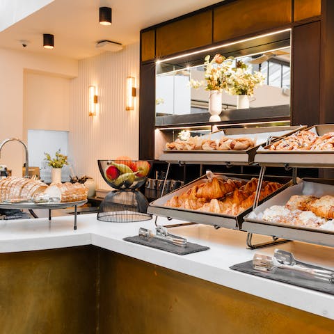 Start your day with a delicious breakfast provided here by your host