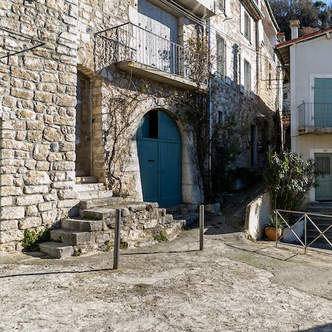 Appreciate the unique architectural beauty of your traditional stone home