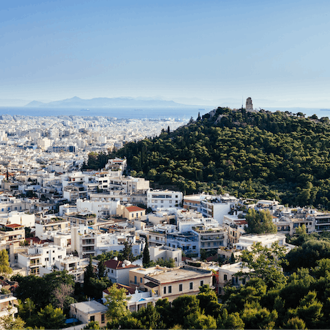 Join a sightseeing tour – you're in the heart of historic Athens here